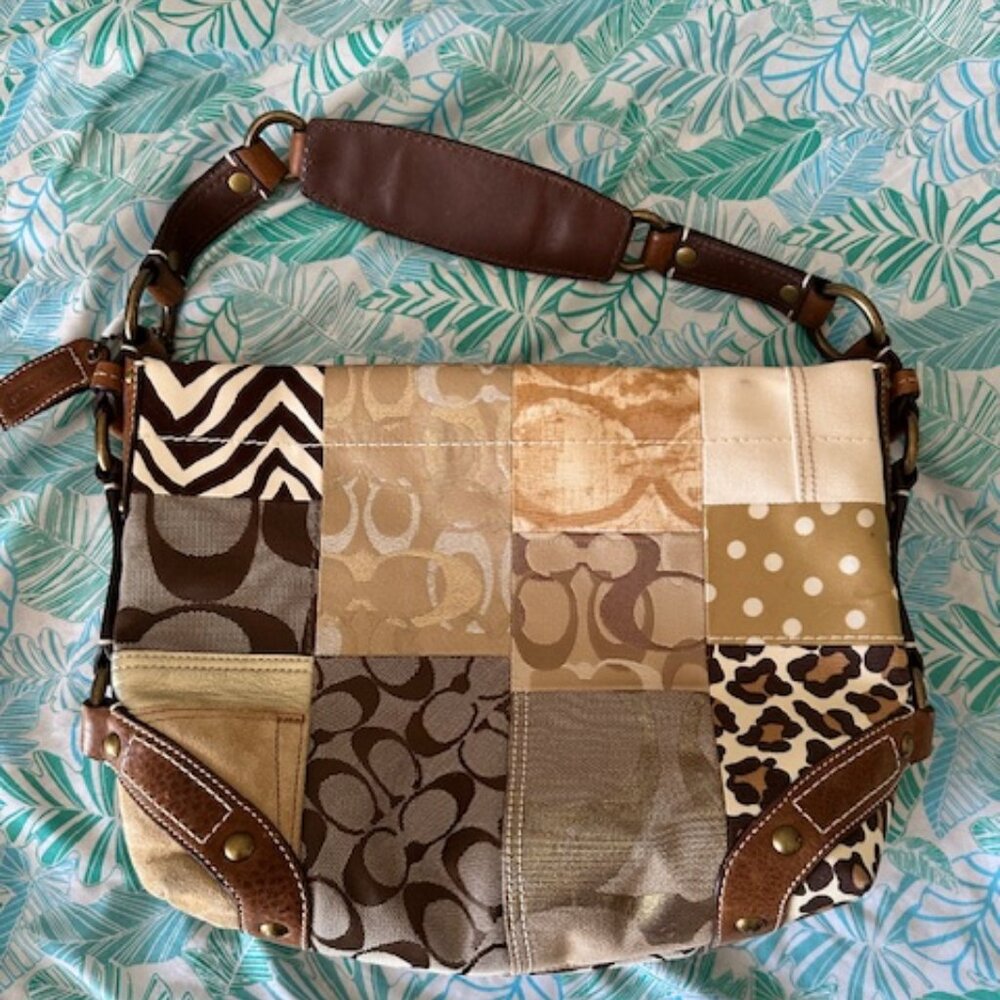 Coach bag patchwork